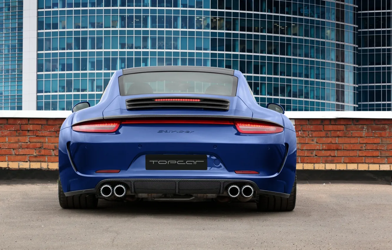 Фото обои Porsche 911, tuning, TopCar, 991, Carrera Stinger