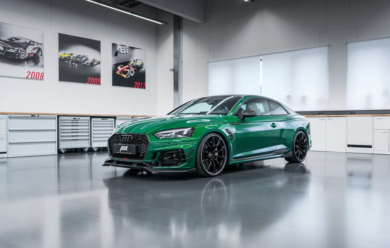 Фото обои Audi, RS5, Coupe, tuning, 2018, ABT, RS5-R, RS 5