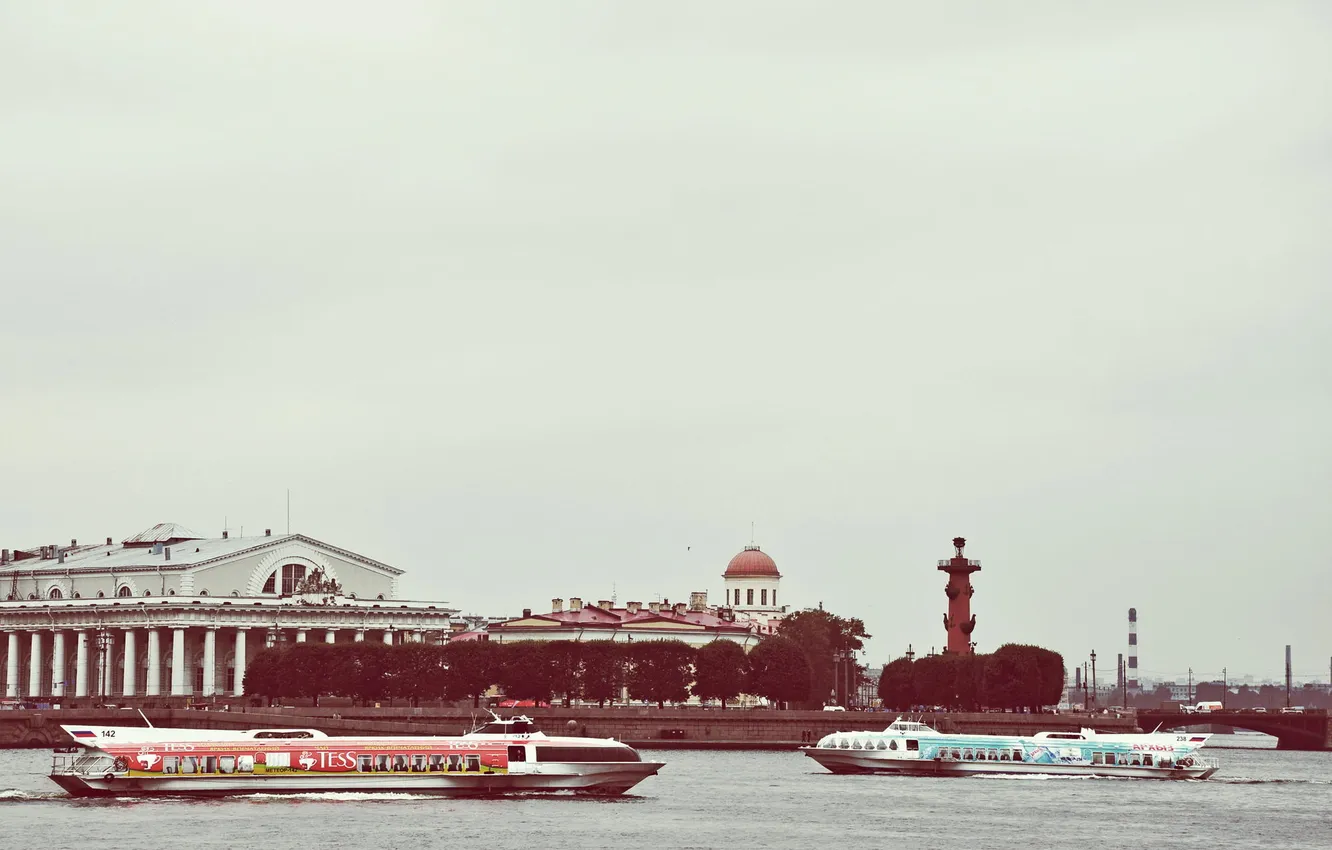 Фото обои река, Санкт-Петербург, Russia, набережная, питер, Нева, St. Petersburg