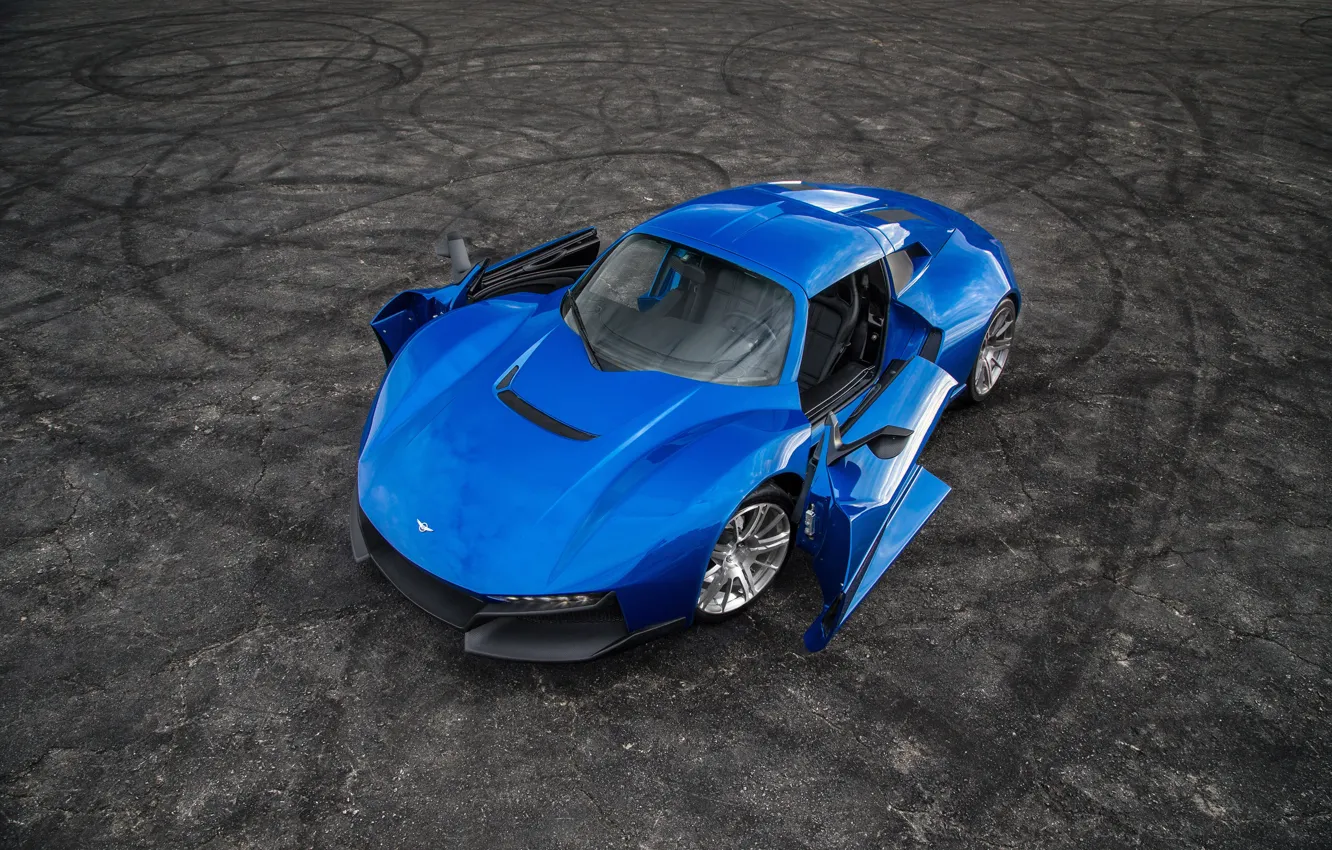 Фото обои car, supercar, blue, Rezvani Beast, Rezvani, Rezvani Beast Alpha
