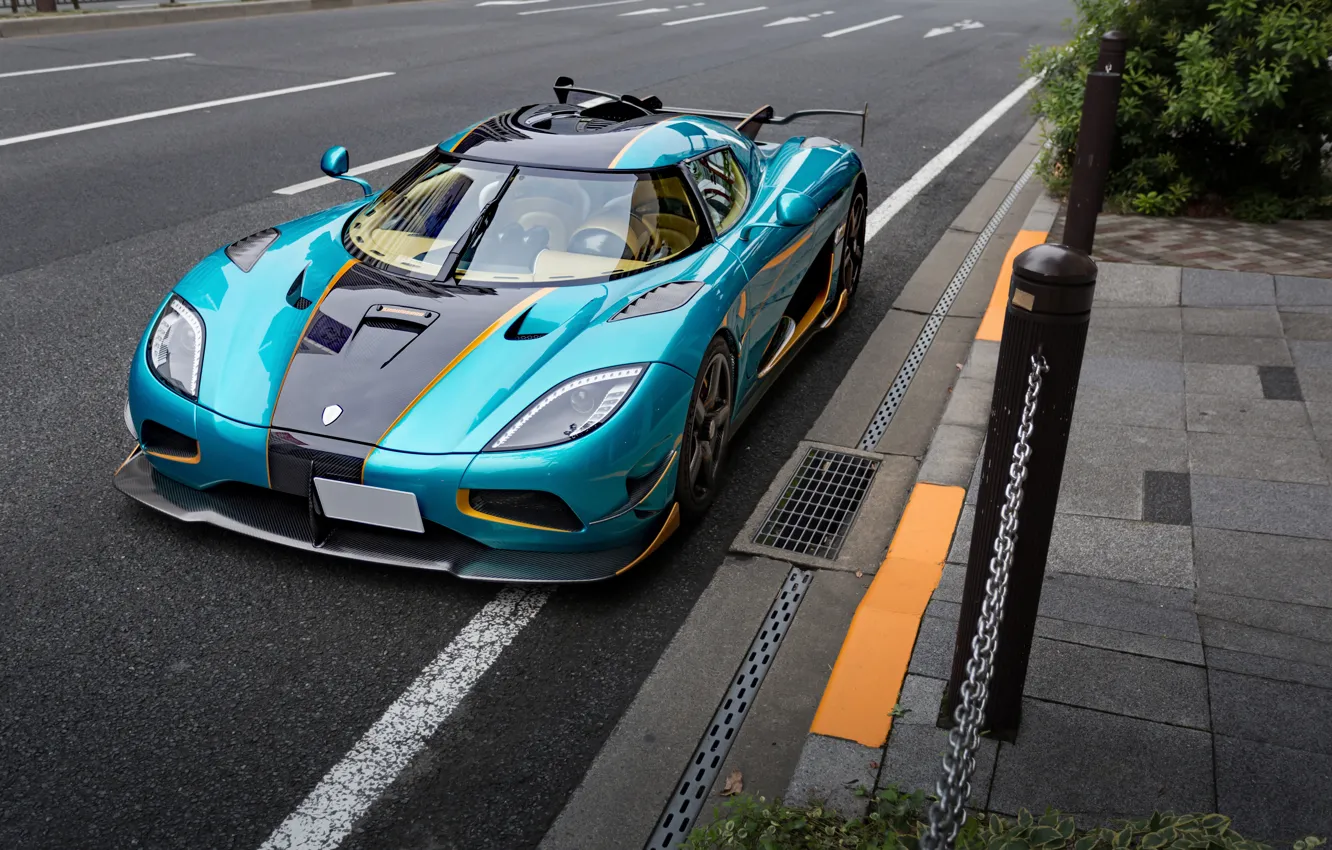 Фото обои agera, Street, koenigsegg, one 1