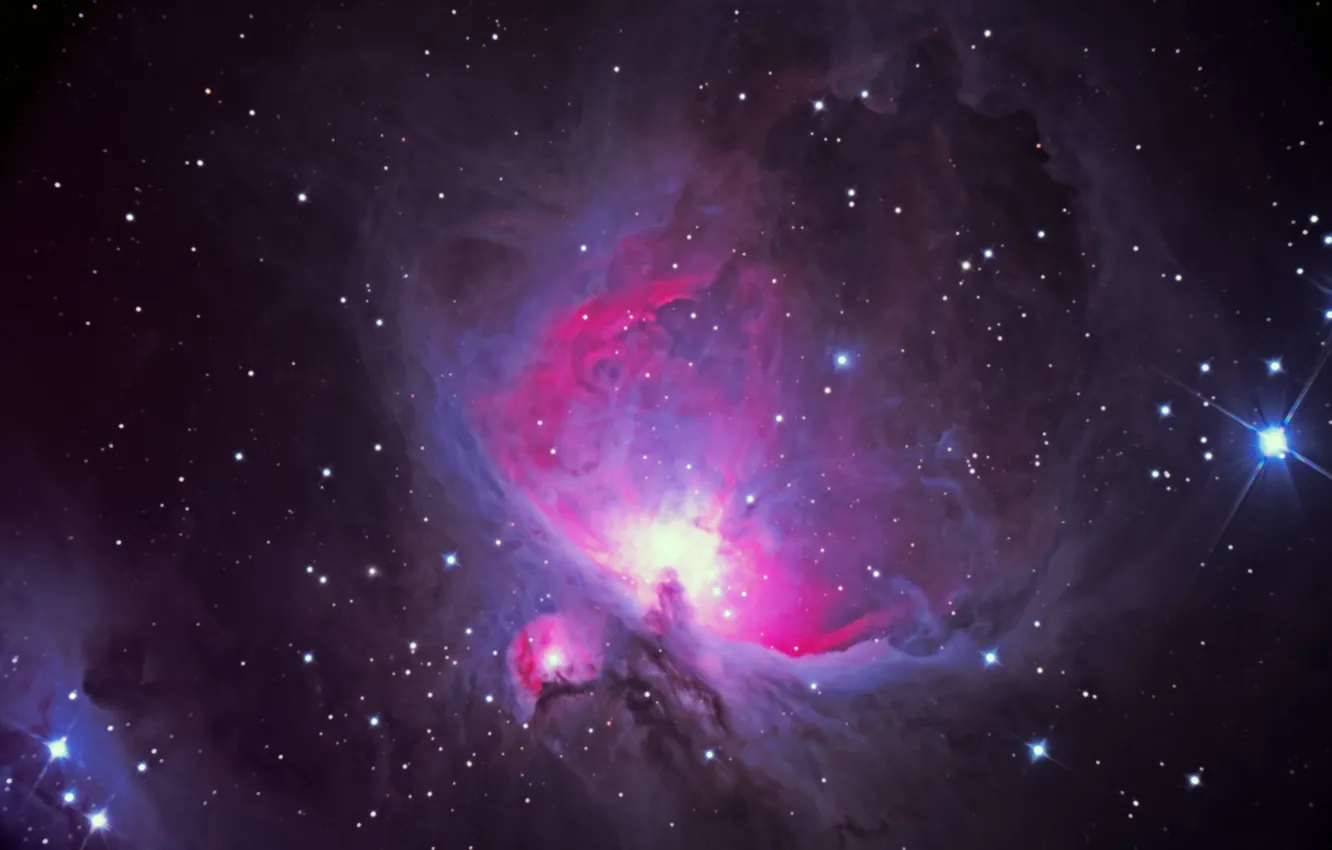 Фото обои Туманность, Ориона, M 42, NGC 1976