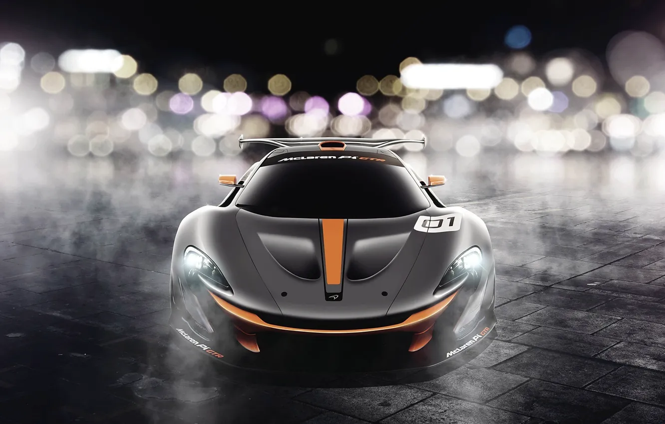 Фото обои McLaren, GTR, front, Ranier Peredo