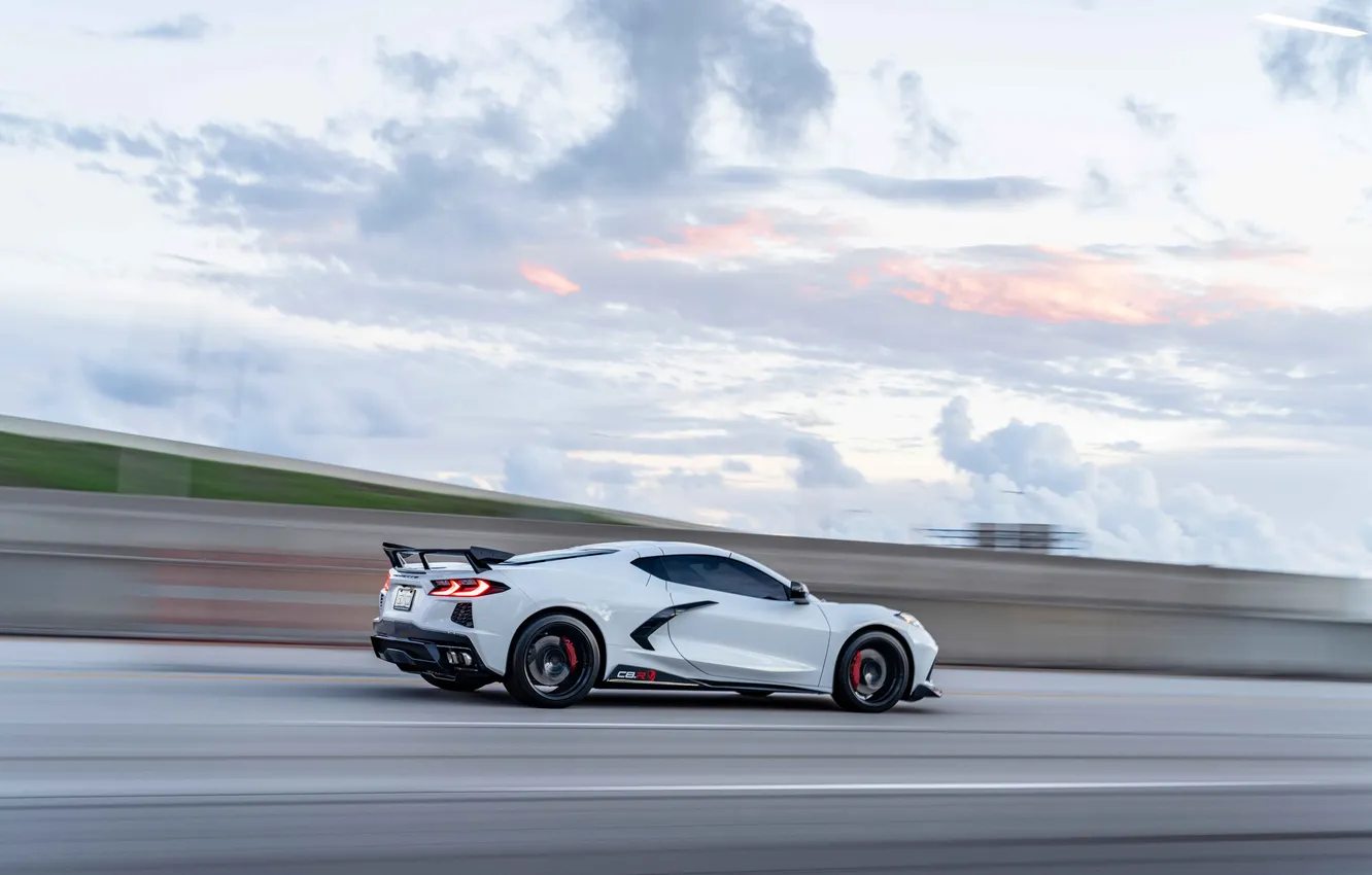 Фото обои car, Corvette