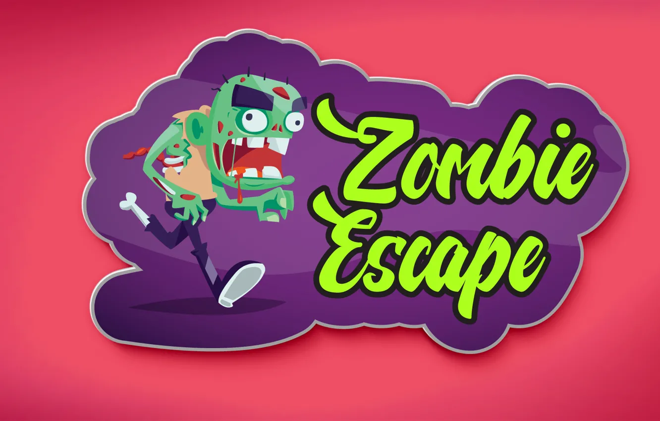 Zombie escape. Escape стикер. Как рисовать зомби гайд. Зомбяра ютуб.