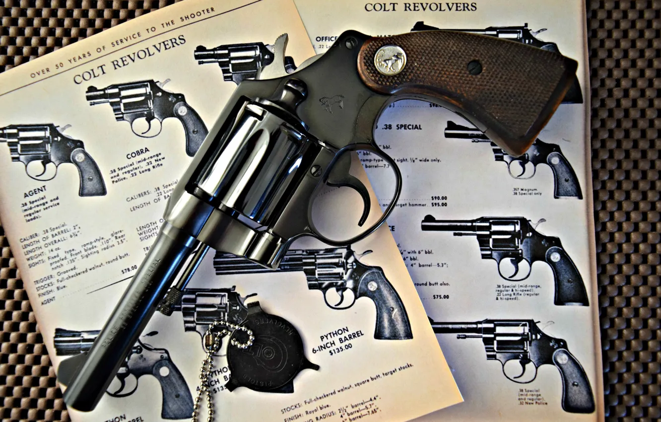 Фото обои пистолет, оружие, 1970, PPS, 38 special