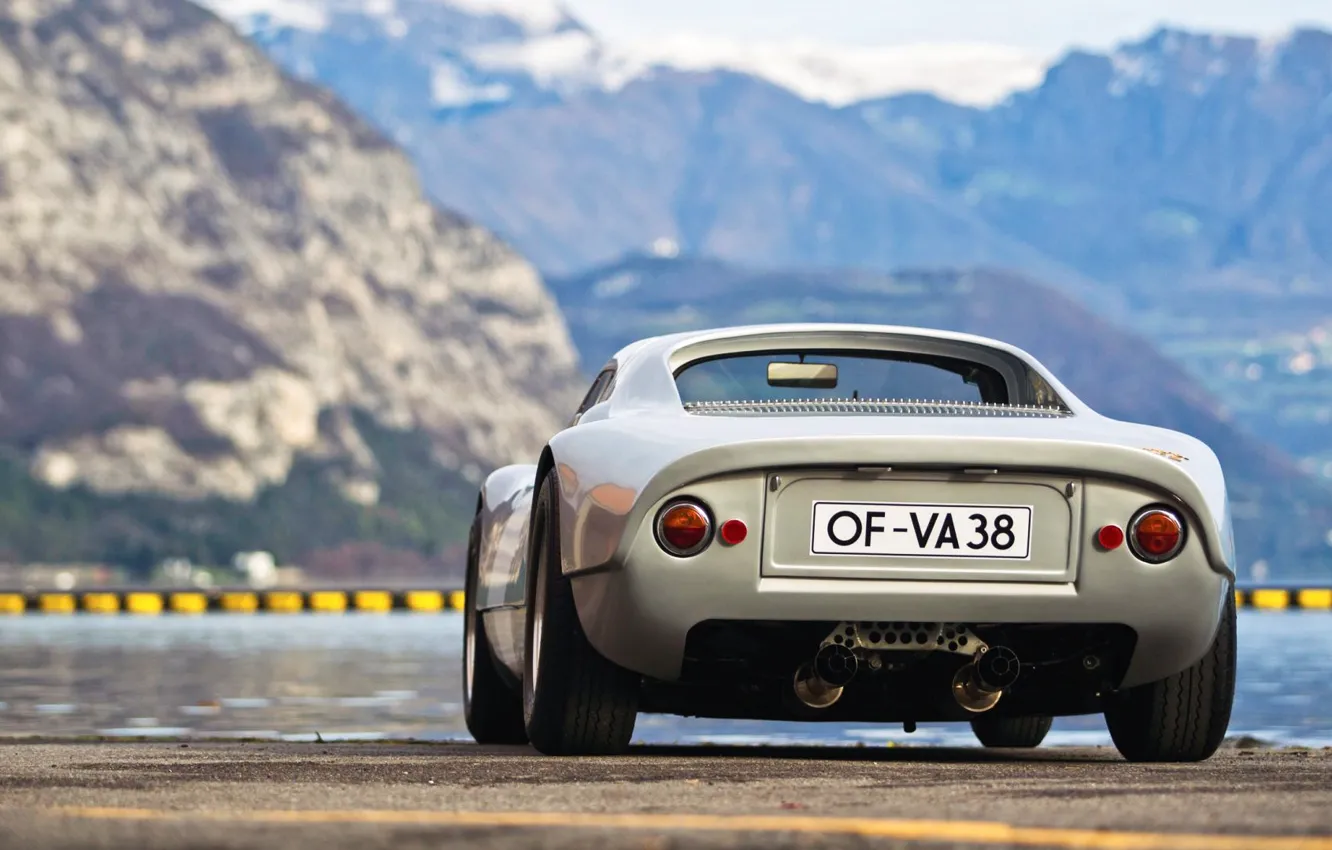 Фото обои Авто, Porsche, Машина, Серый, Carrera, 1964, 904, Porsche Carrera