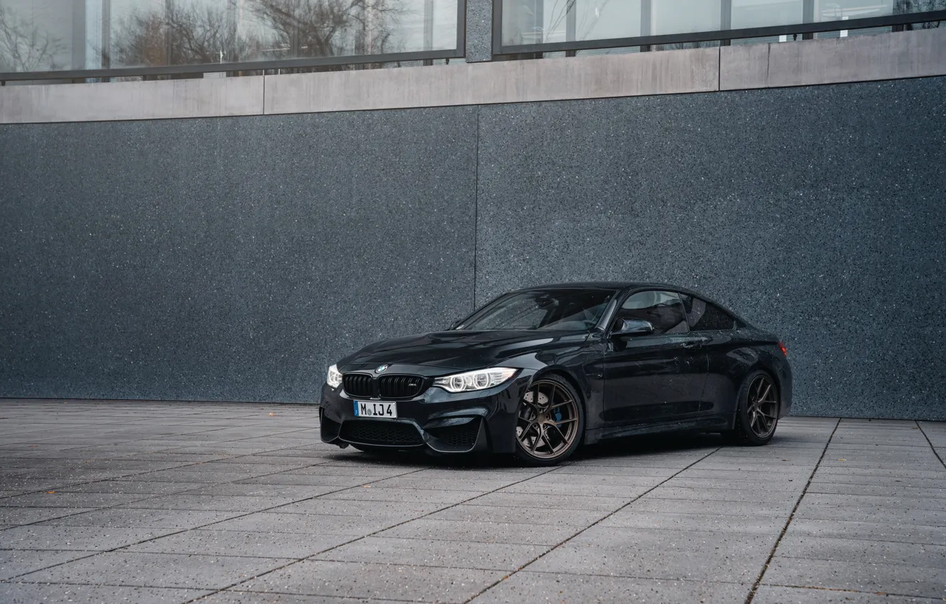 Фото обои bmw, black, f82