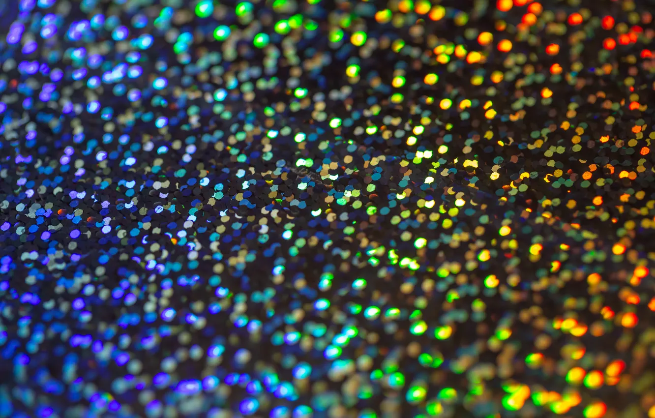 Фото обои Abstract, Texture, Shiny, Blurred, Multicolor, Selective Focus