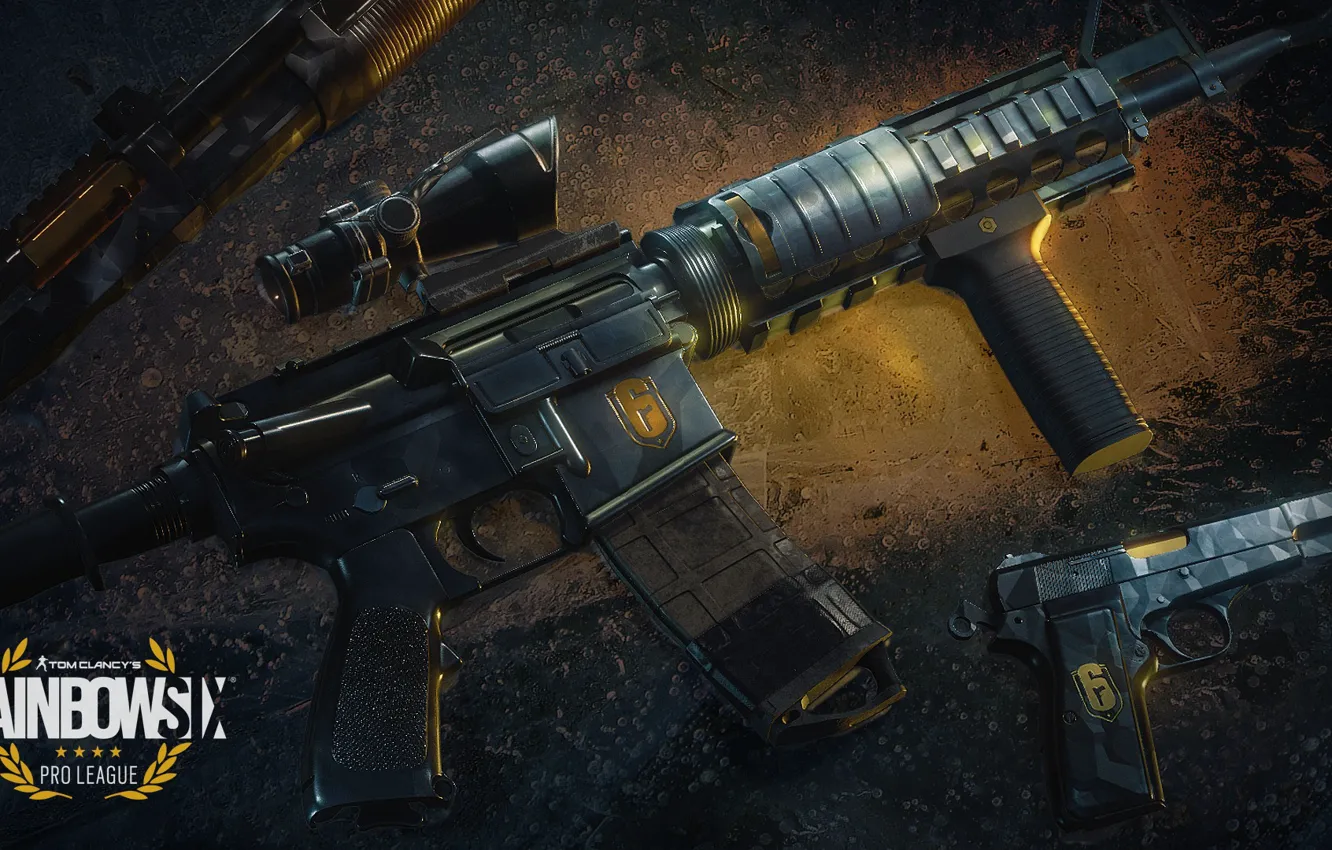 Фото обои weapon, Tom Clancy's Rainbow, Six Siege