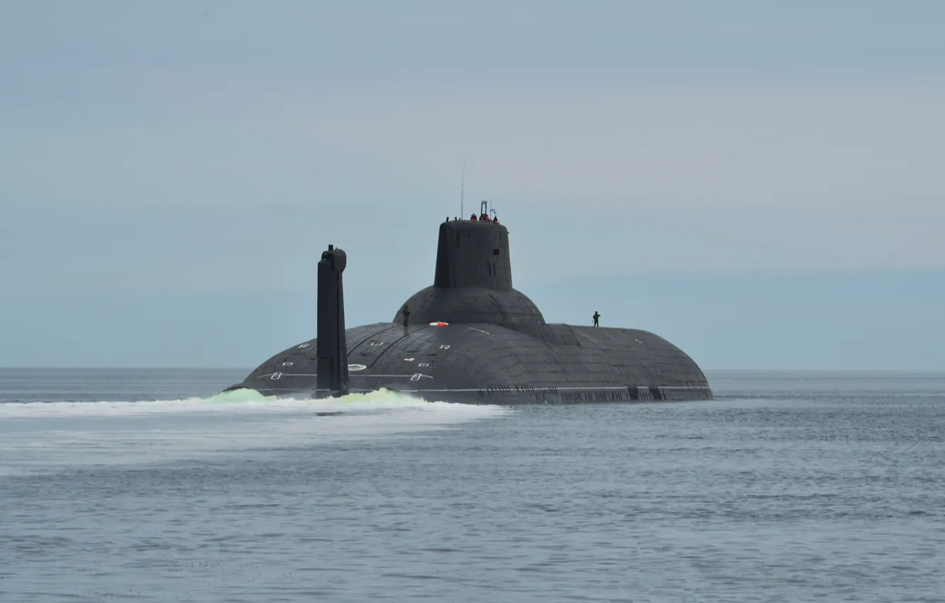 Фото обои ВМФ, подводный, крейсер, атомный, ракетный, Дмитрий Донской