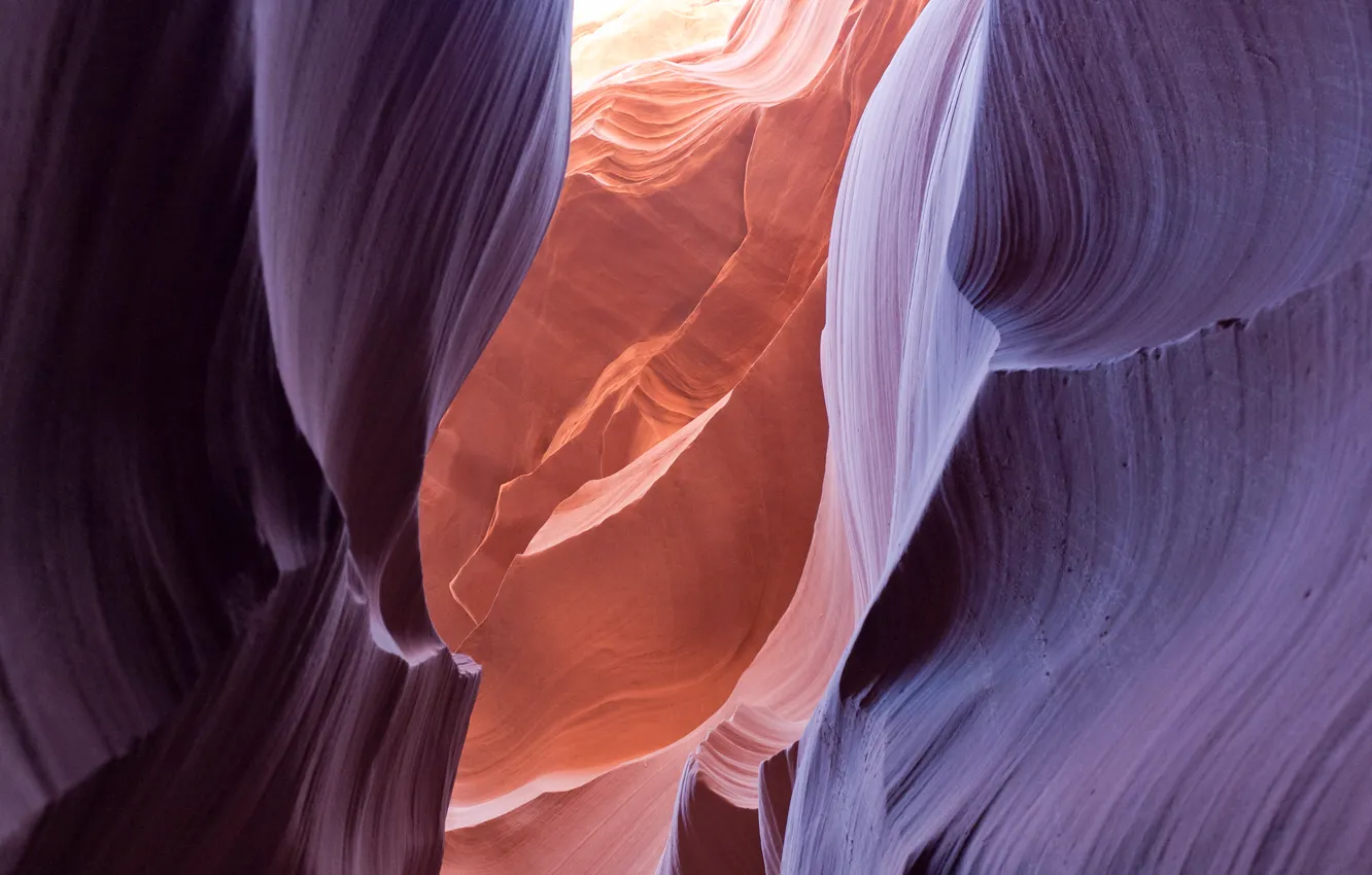 Фото обои пейзаж, скалы, текстура, каньон, Аризона, пещера, США