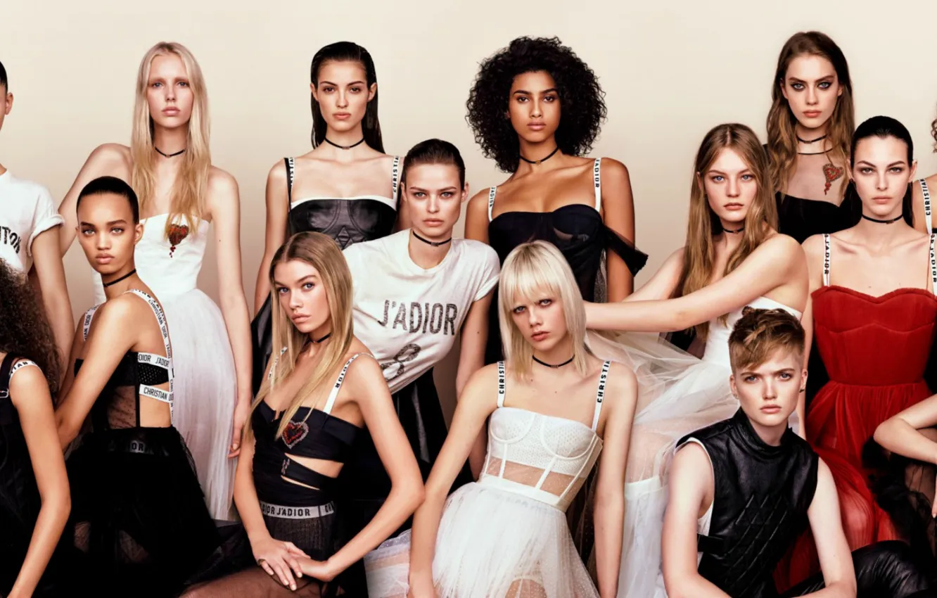 Фото обои Japan, модели, Vogue, Stella Maxwell, Birgit Kos, Camille Hurel, Ellen Rosa, Jessie Bloemendaal