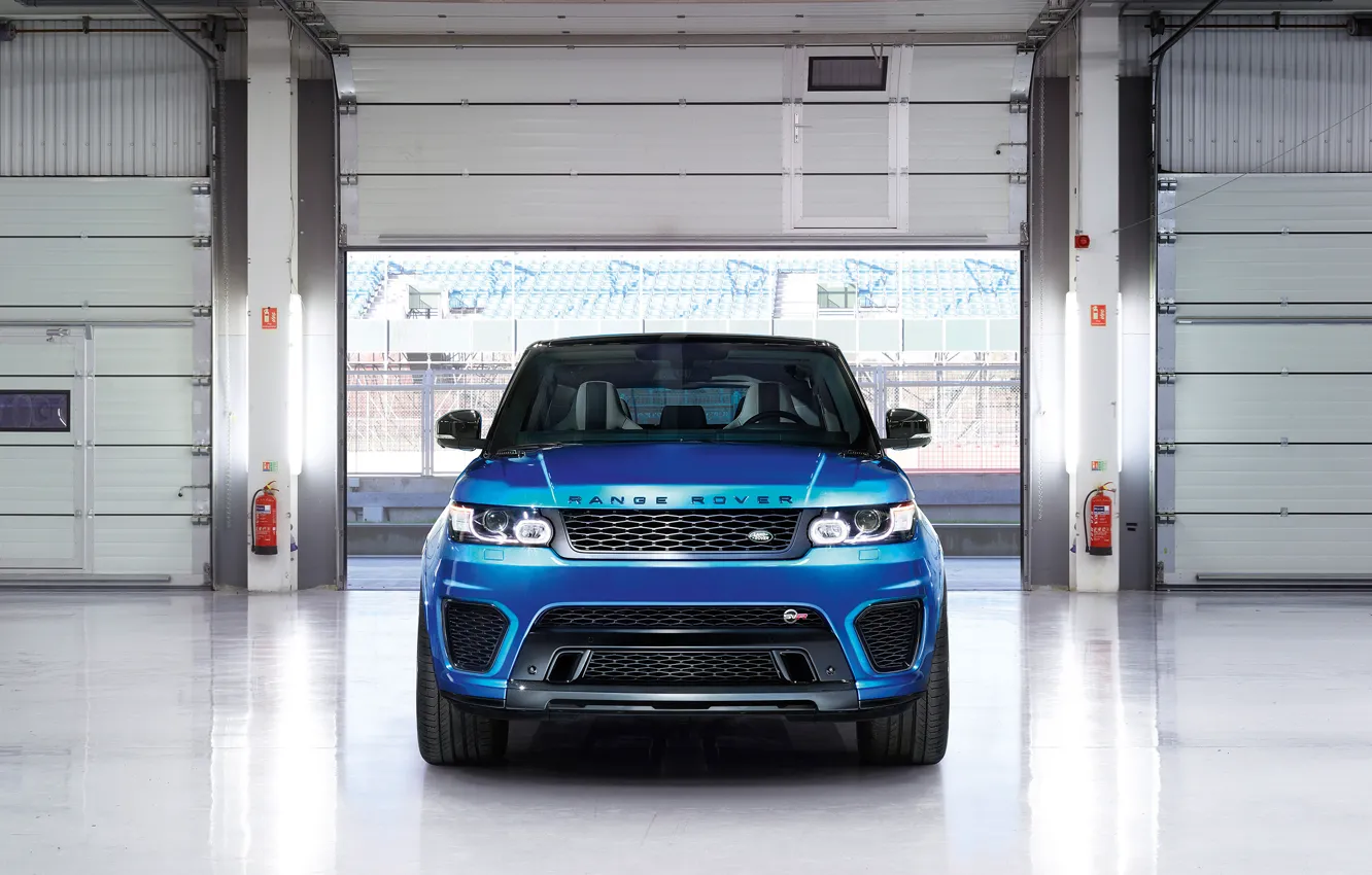 Фото обои Land Rover, Range Rover, Sport, 2015, SVR