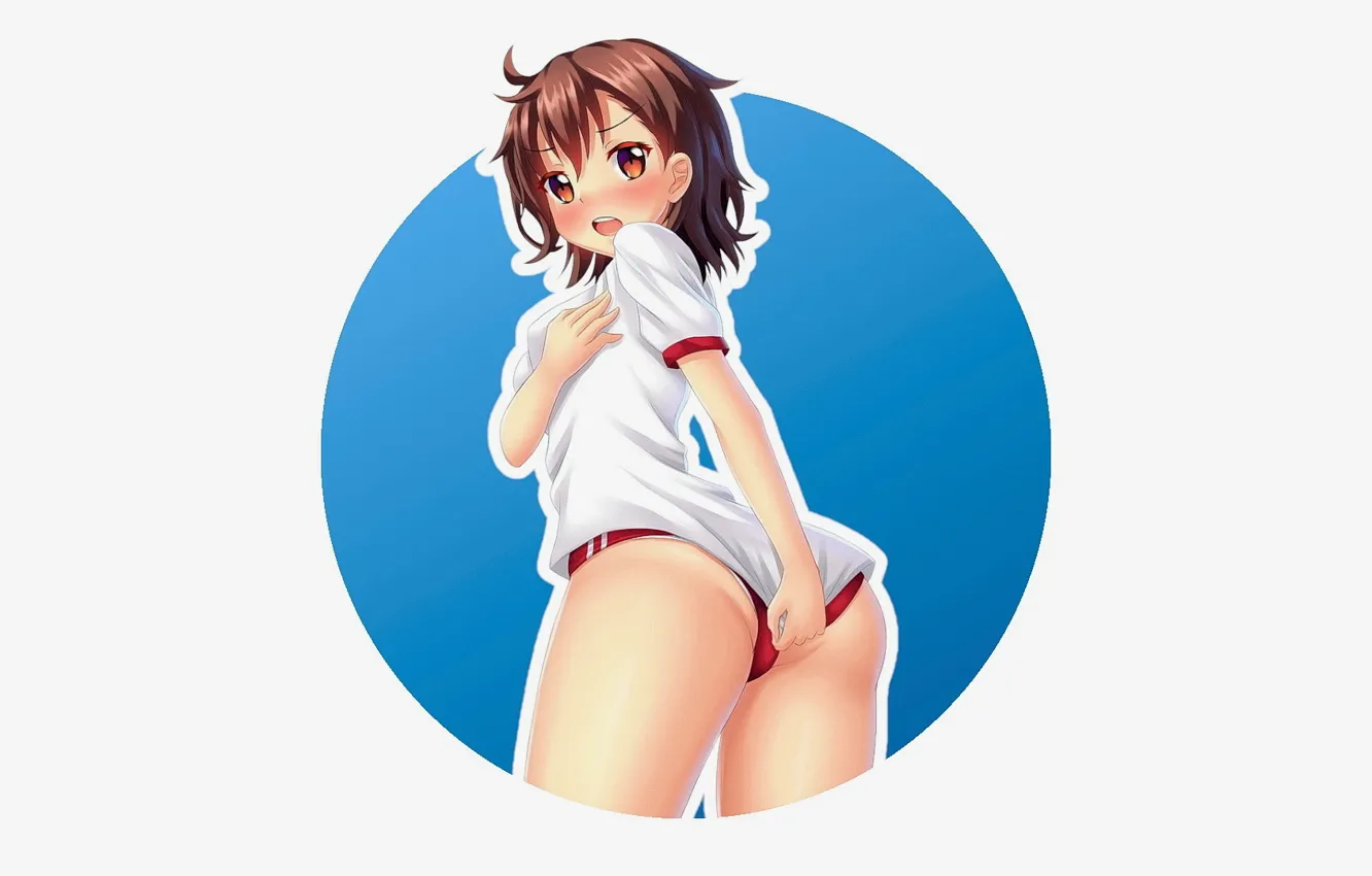Фото обои ass, girls, anime, art