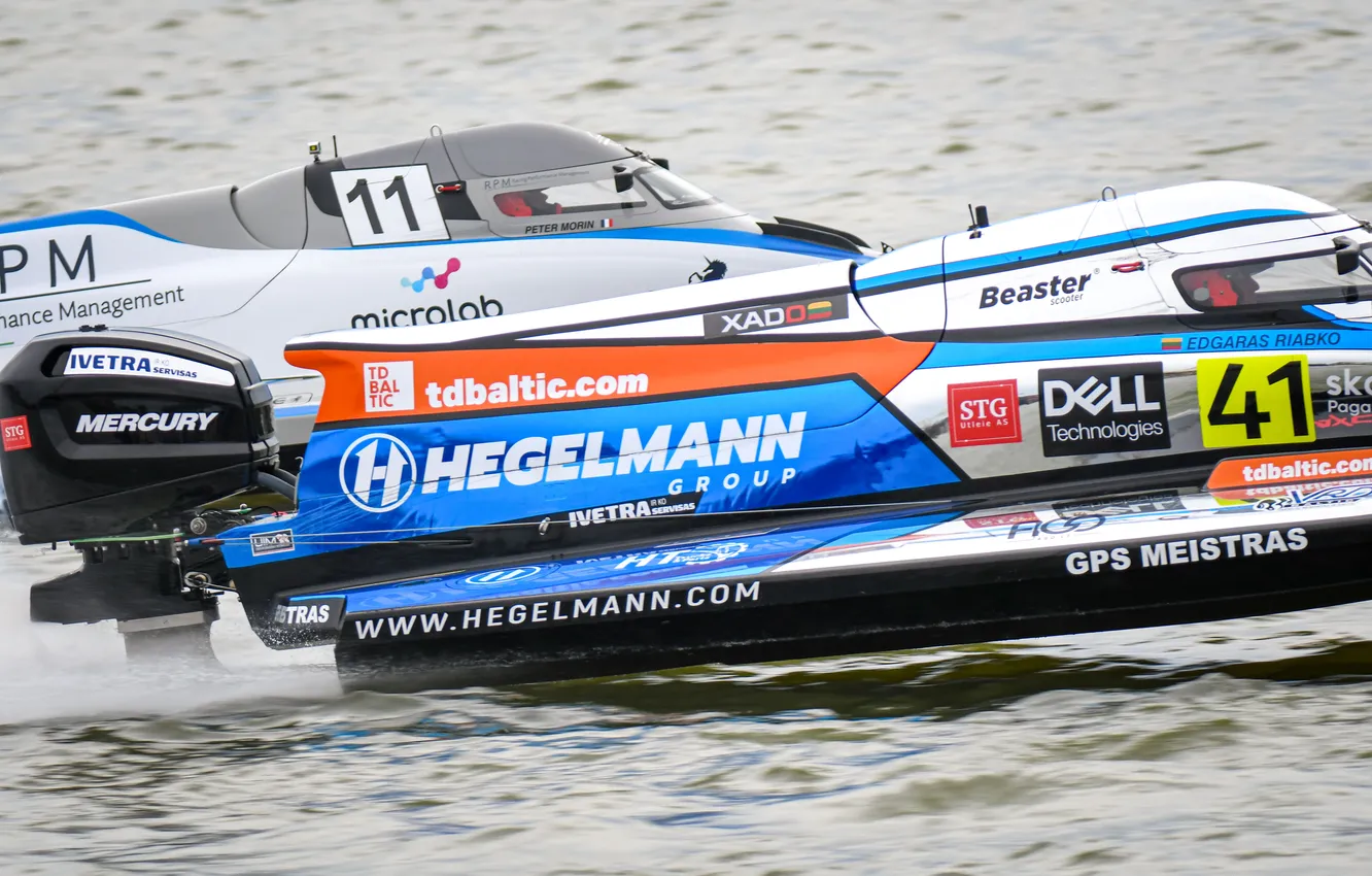 Фото обои скорость, лодки, гонки