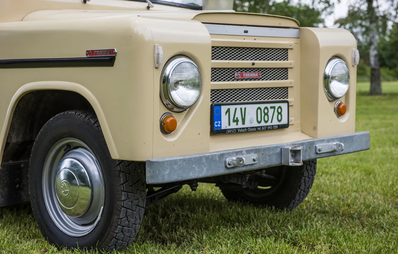 Фото обои передняя часть, Škoda, Skoda, лёгкий внедорожник, Trekka, 1966–1973