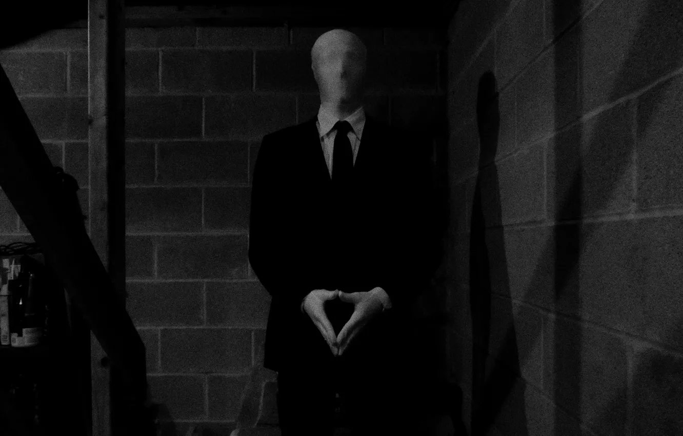 Фото обои Фантастика, Horror, Slenderman, Slender