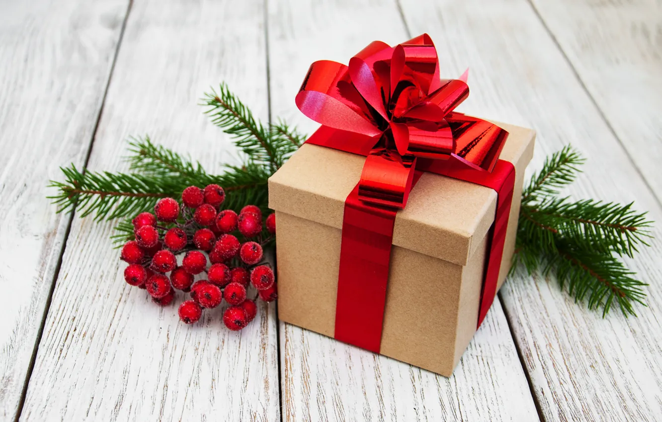 Фото обои украшения, подарок, Рождество, Новый год, christmas, new year, wood, merry