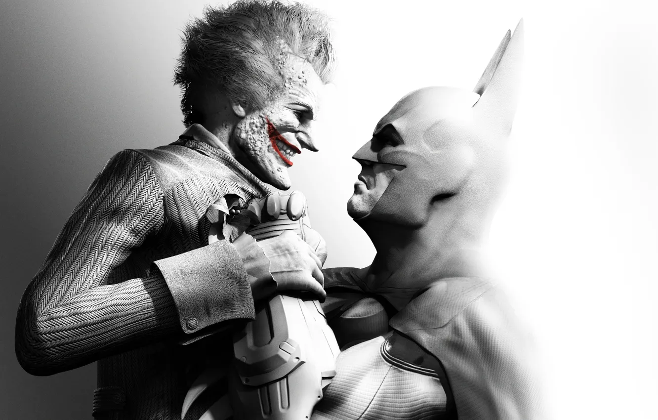 Фото обои batman, Джокер, Joker, Batman Arkham City
