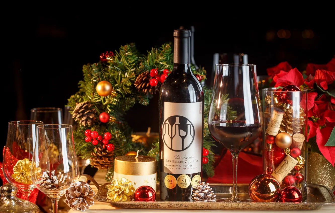 Фото обои бутылка, напиток, сервировка