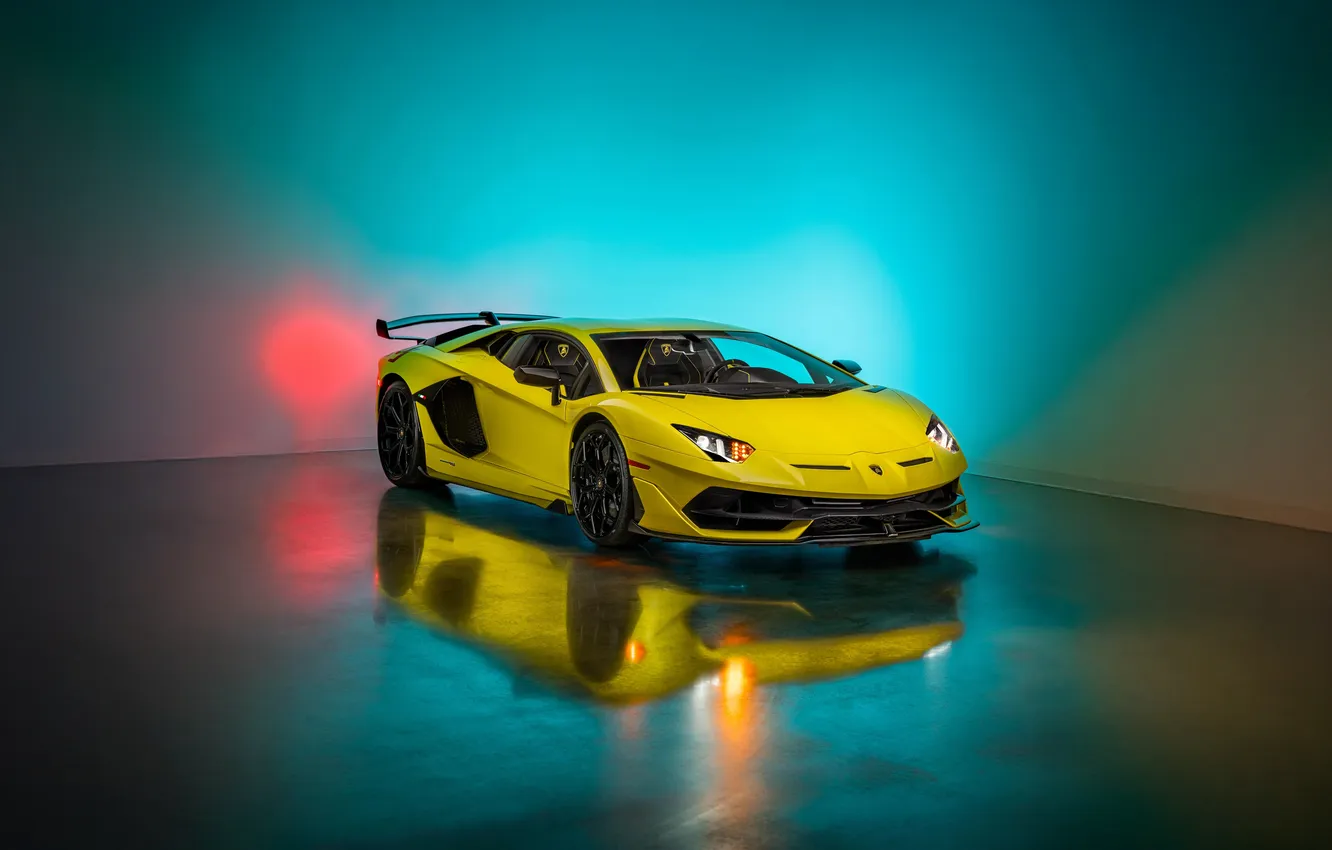 Фото обои lamborghini, aventador, svj