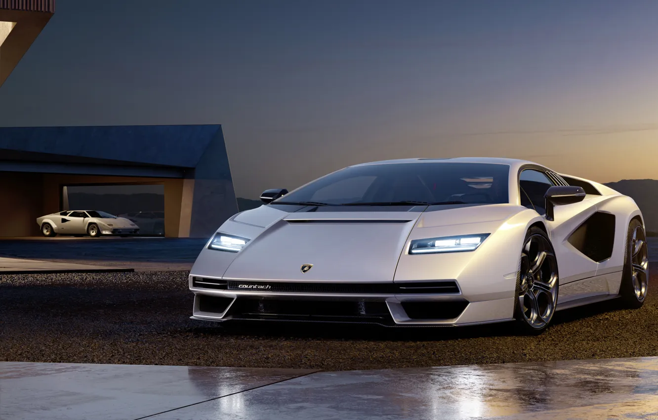 Фото обои суперкар, автомобиль, Lamborghini Countach LPI 800-4