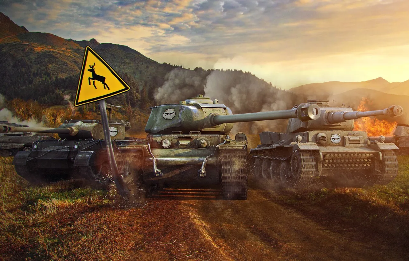 Фото обои танк, танки, WoT, Мир танков, tank, World of Tanks, tanks, КВ-1С