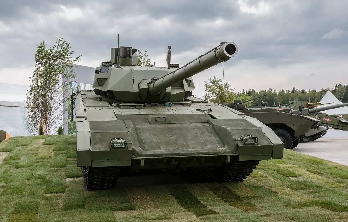 Фото обои танк, T-14, Armata
