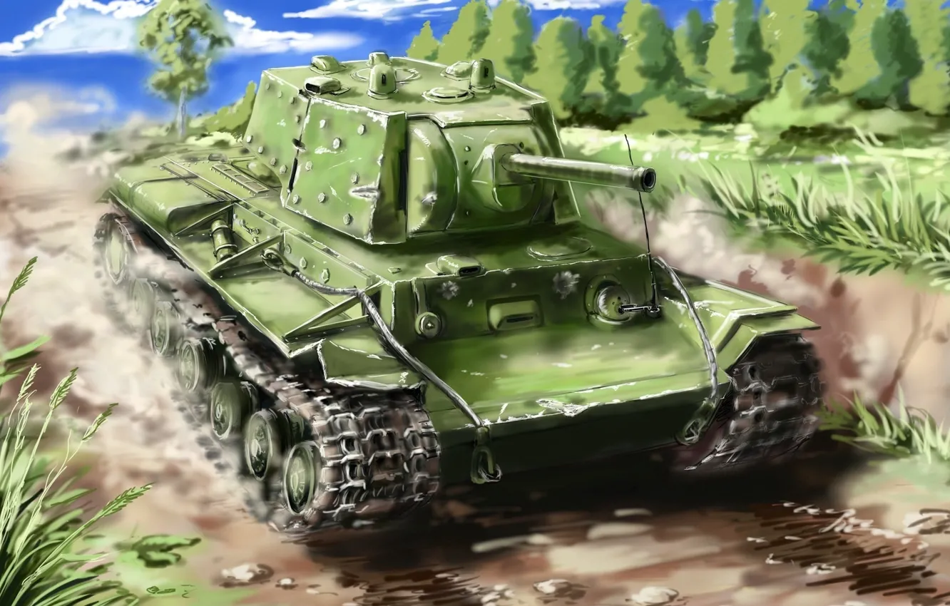 Фото обои СССР, история, World of tanks, WoT, советский, тяжелый танк