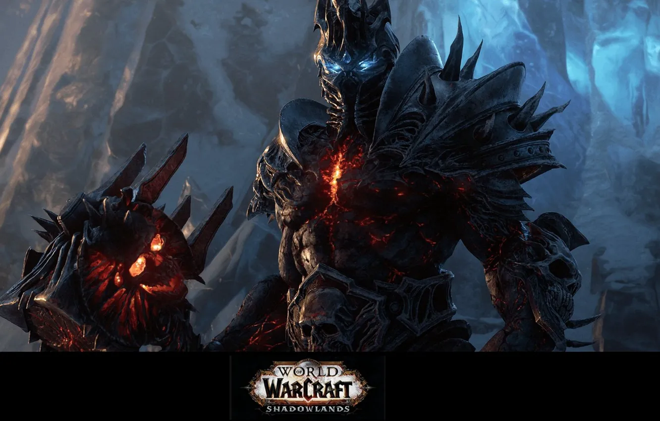 Фото обои Lich King, Blizzard Entertainment, World Of Warcraft, Король-лич, Highlord Bolvar Fordragon, Высший Лорд Болвар Фордрагон, …