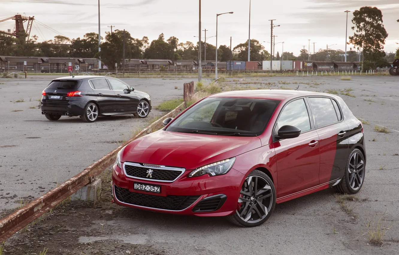 Фото обои Peugeot, пежо, 308, GTi