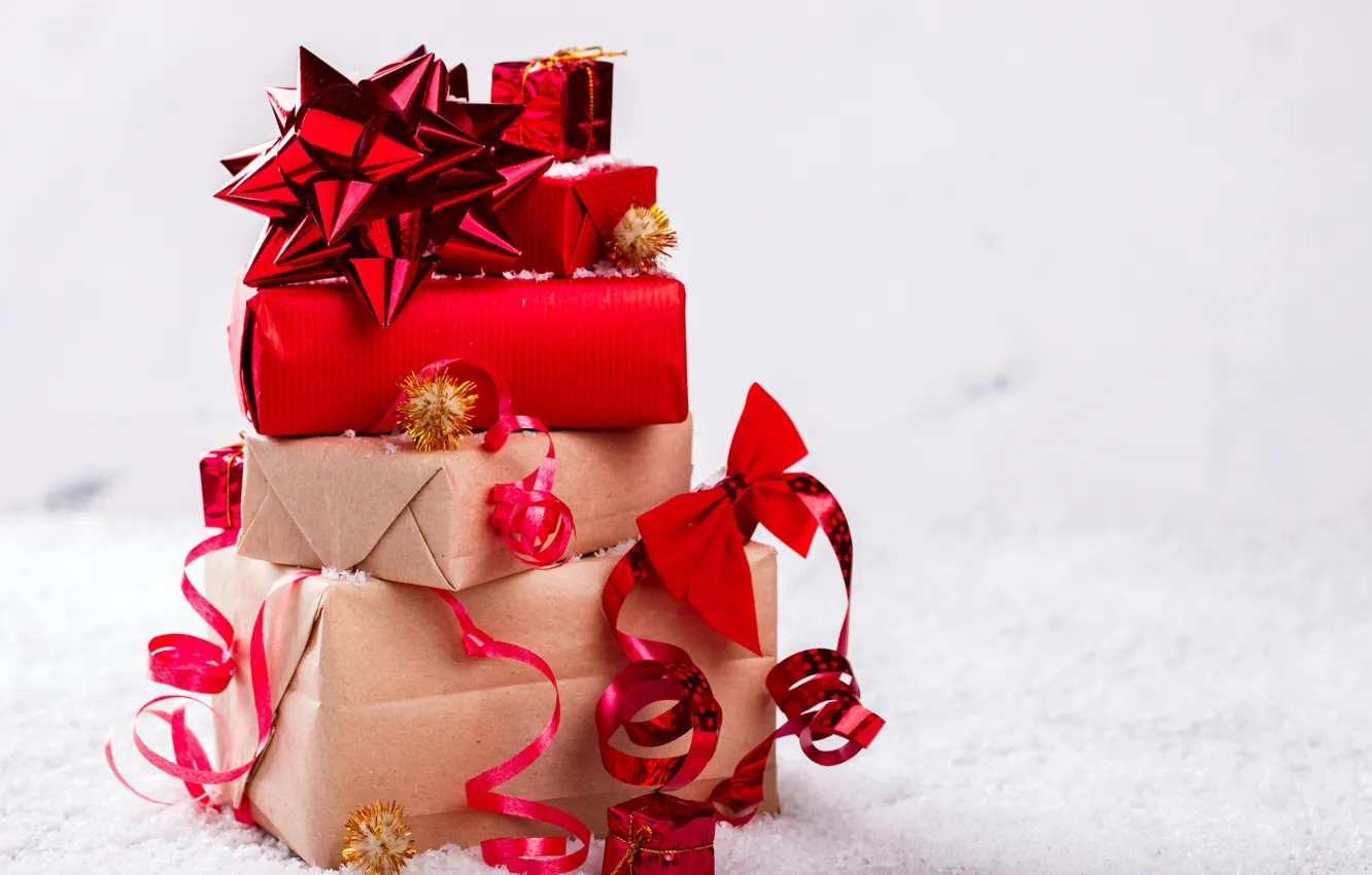 Фото обои Рождество, подарки, Новый год, Праздник, декор, Stolyevych Yulia