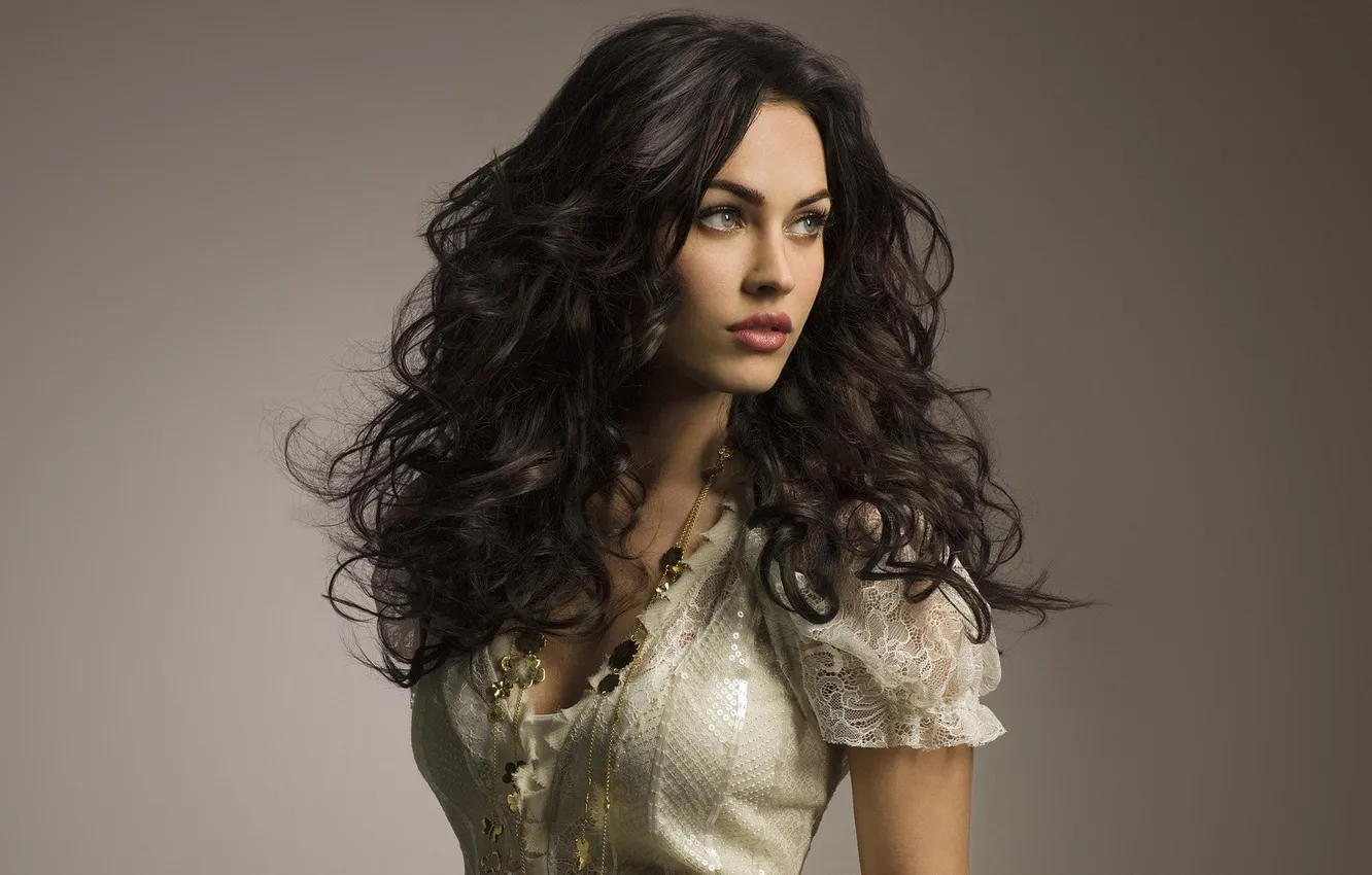 Фото обои Megan Fox, fashion, long hair, dress, beauty, singer, brunette, clothing