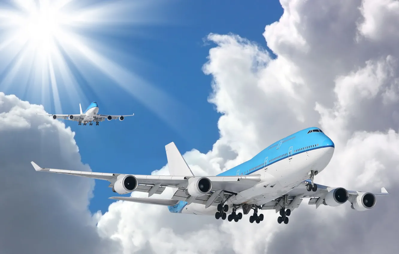 Фото обои wallpaper, airplane, aviation