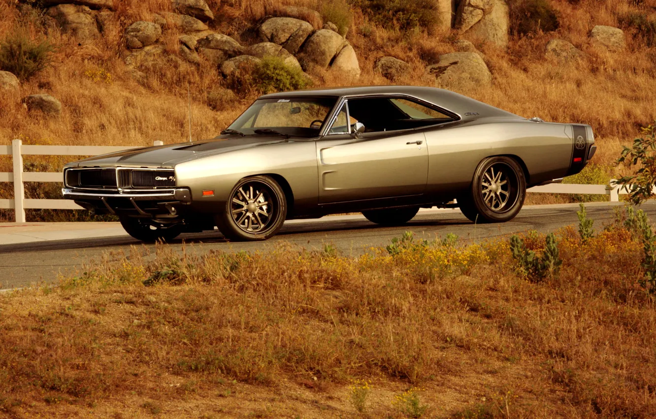 Фото обои Coupe, Dodge Charger, Muscle classic