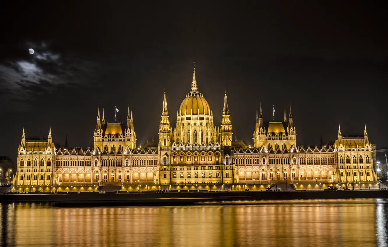 Фото обои Hungary, Budapest, Parlament