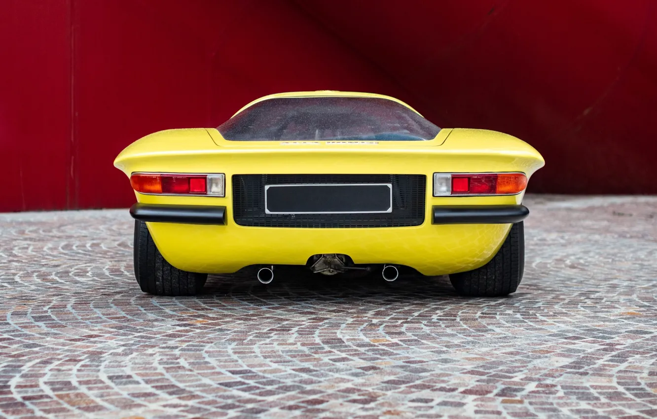 Фото обои 1969, Alfa Romeo, rear, Pininfarina, Alfa Romeo 33/2 Coupe Speciale, Tipo 33