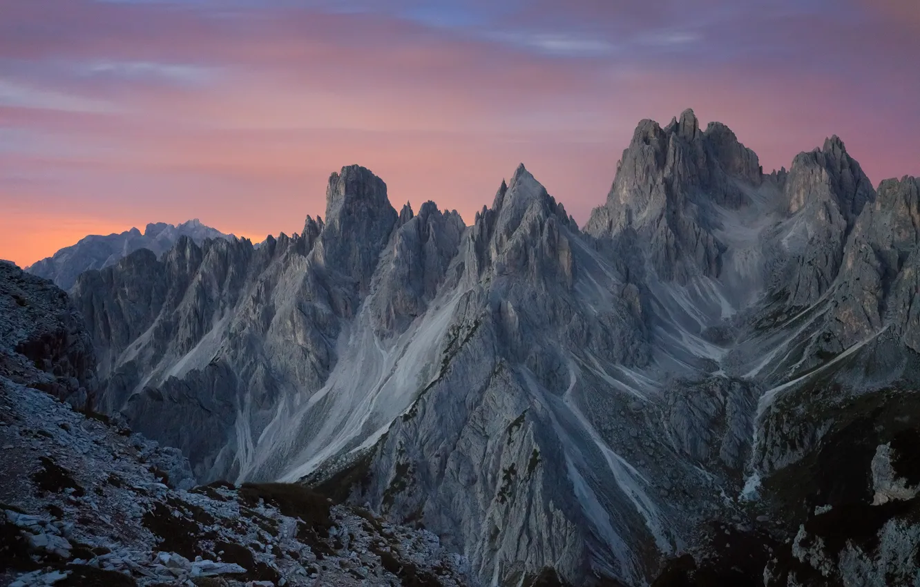 Фото обои небо, облака, горы, природа, скалы, Доломитовые Альпы, Dolomites