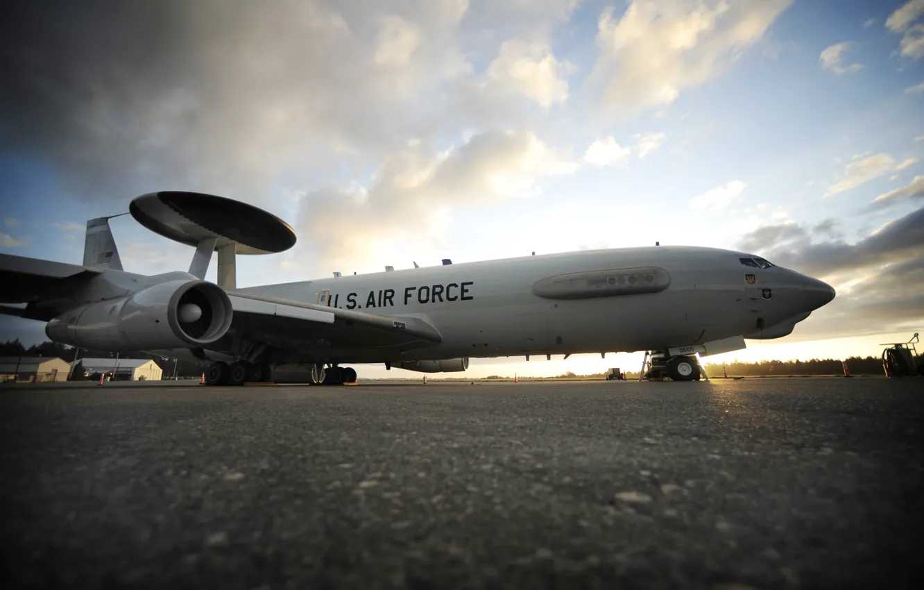 Фото обои разведчик, E-3, AWACS, наблюдатель, Recon