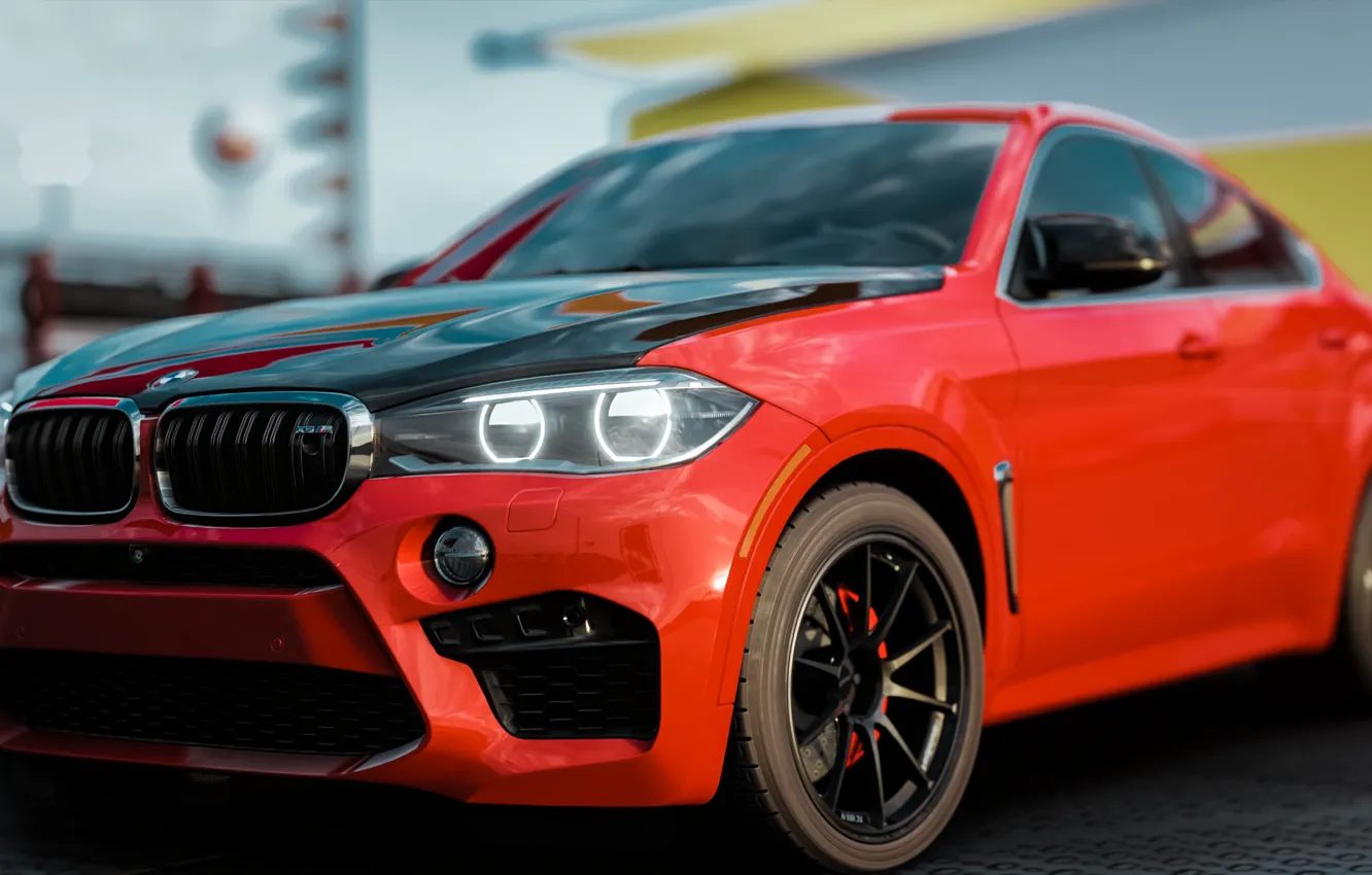 Фото обои BMW, quality, Forza, BMW X6M, Forza Horizon 5