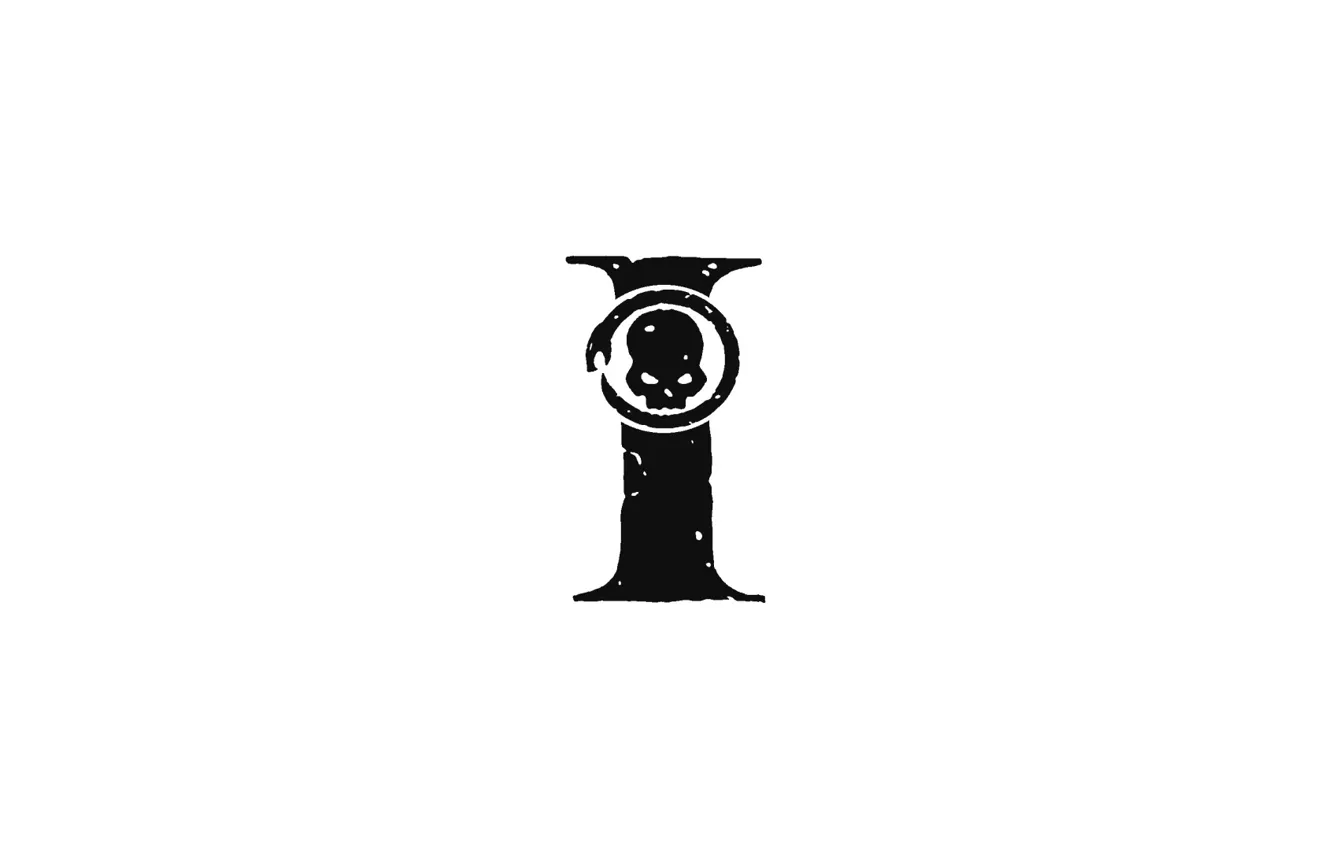 Фото обои logo, Warhammer, black, space marine, 40k