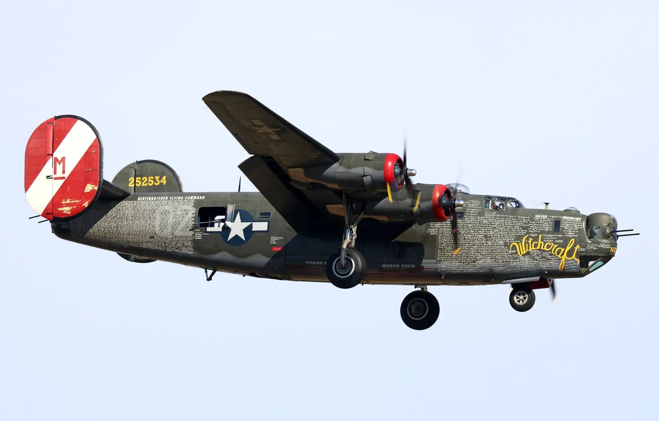 Фото обои Liberator, Witchcraft, B-24J