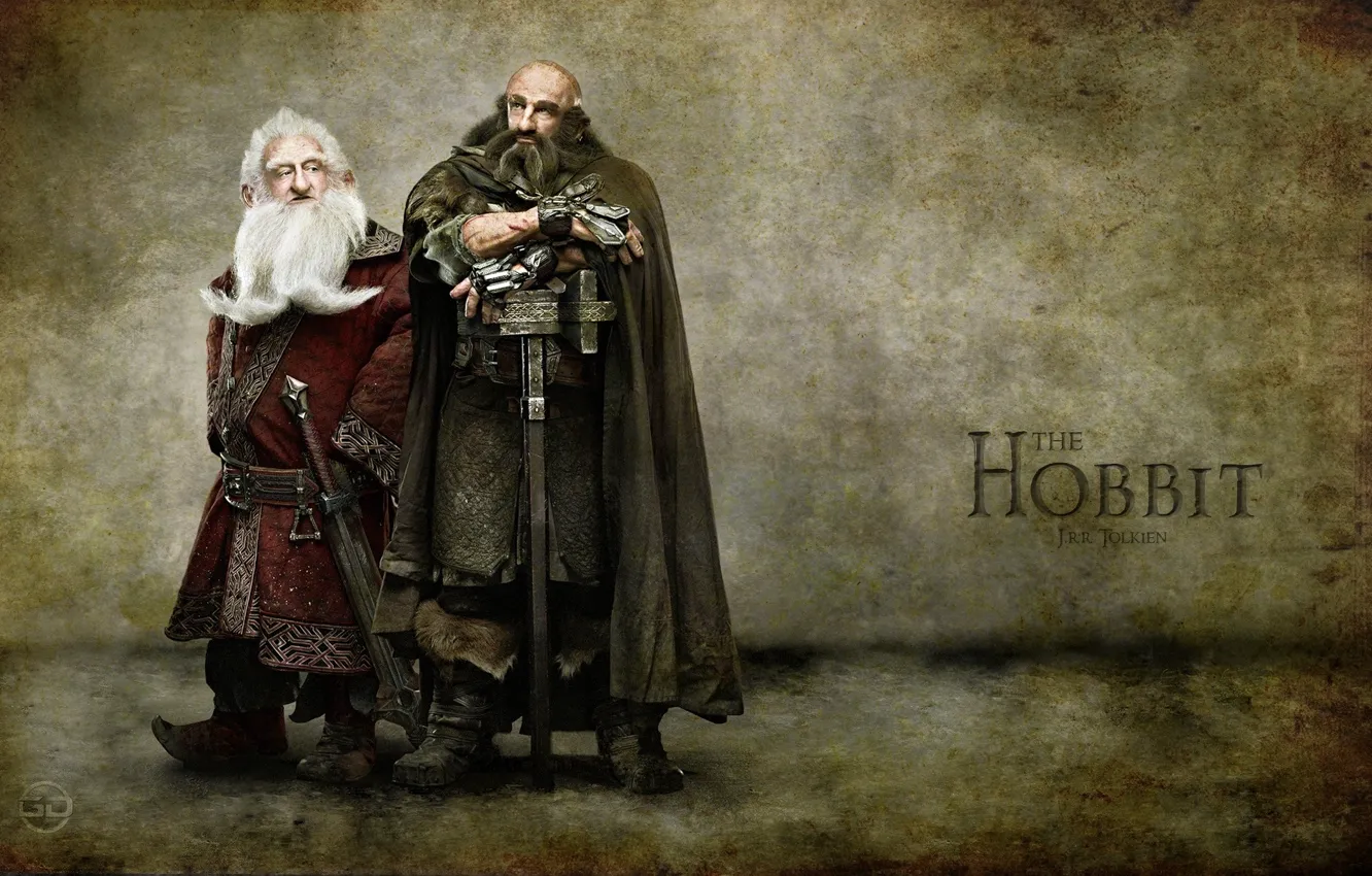 Фото обои гномы, Хоббит, неожиданное путешествие, Двалин, Балин, Hobbit