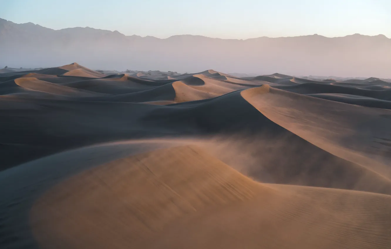 Фото обои горы, пустыня, пески