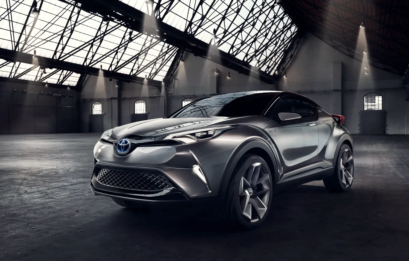 Фото обои Concept, Toyota, тойота, 2015, C-HR, концентрат