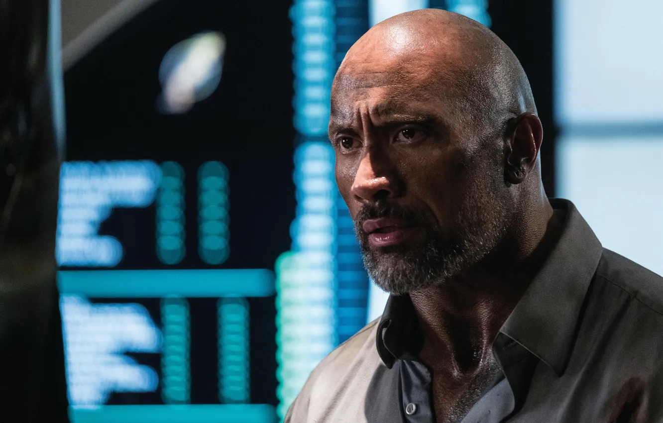 Фото обои кадр, боевик, Дуэйн Джонсон, Dwayne Johnson, Небоскреб, Skyscraper