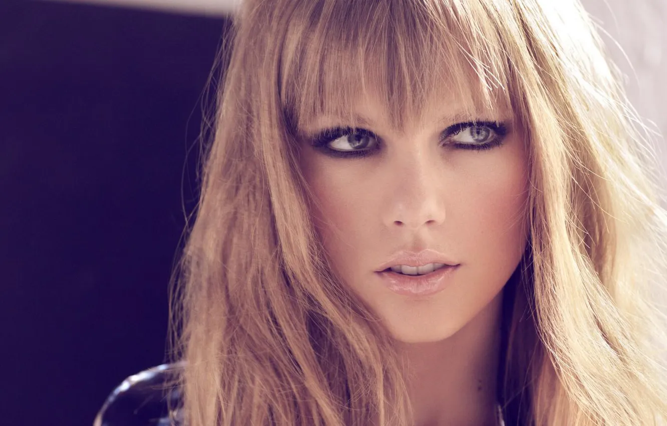 Фото обои Taylor Swift, eyes, beauty, hair, look