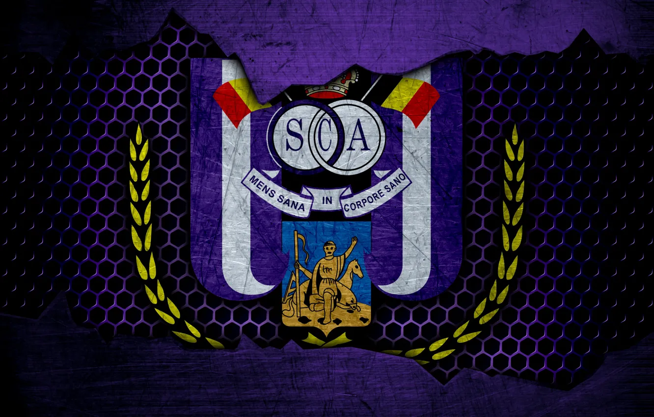 Фото обои wallpaper, sport, logo, football, Anderlecht