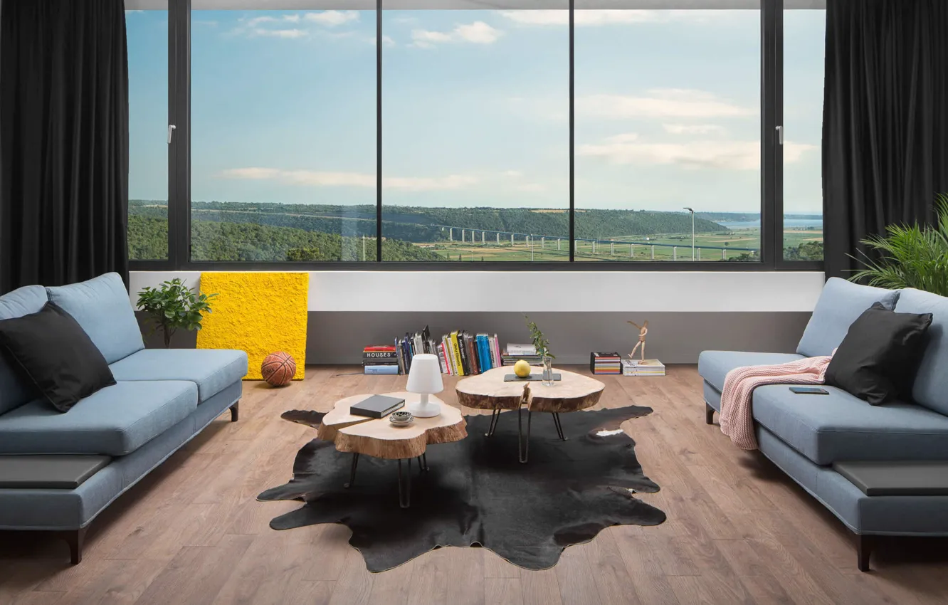 Фото обои дизайн, стиль, комната, интерьер, Хорватия, гостиная, Croatia, Gromache House